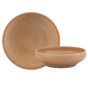 Taupe Low Bowl 14.5cm / 5.75"