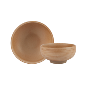 Taupe Footed Dip Bowl 7cm / 2.75"